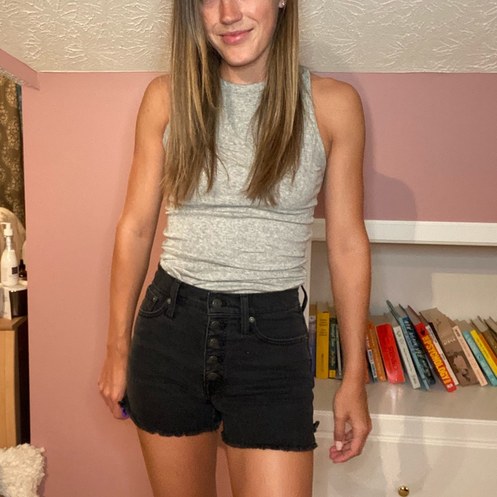 Madewell high rise shorts